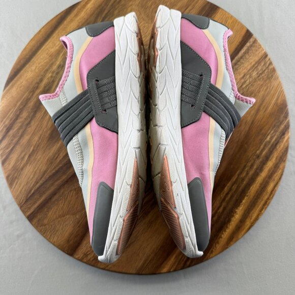 Vionic Womens Size 10  Brisk Vayda Grey Pink Walking Comfort Shoes Sneakers - Picture 5 of 10